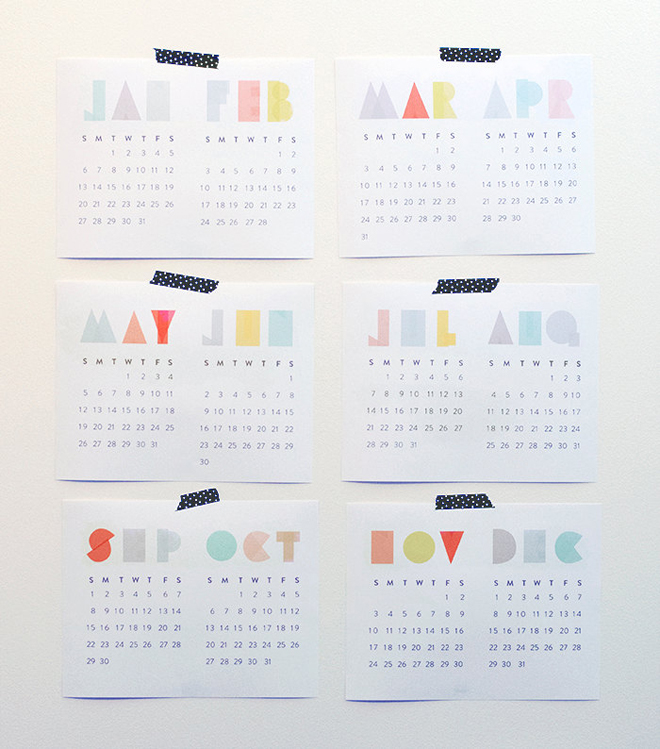 2013 Calendar - October Ink